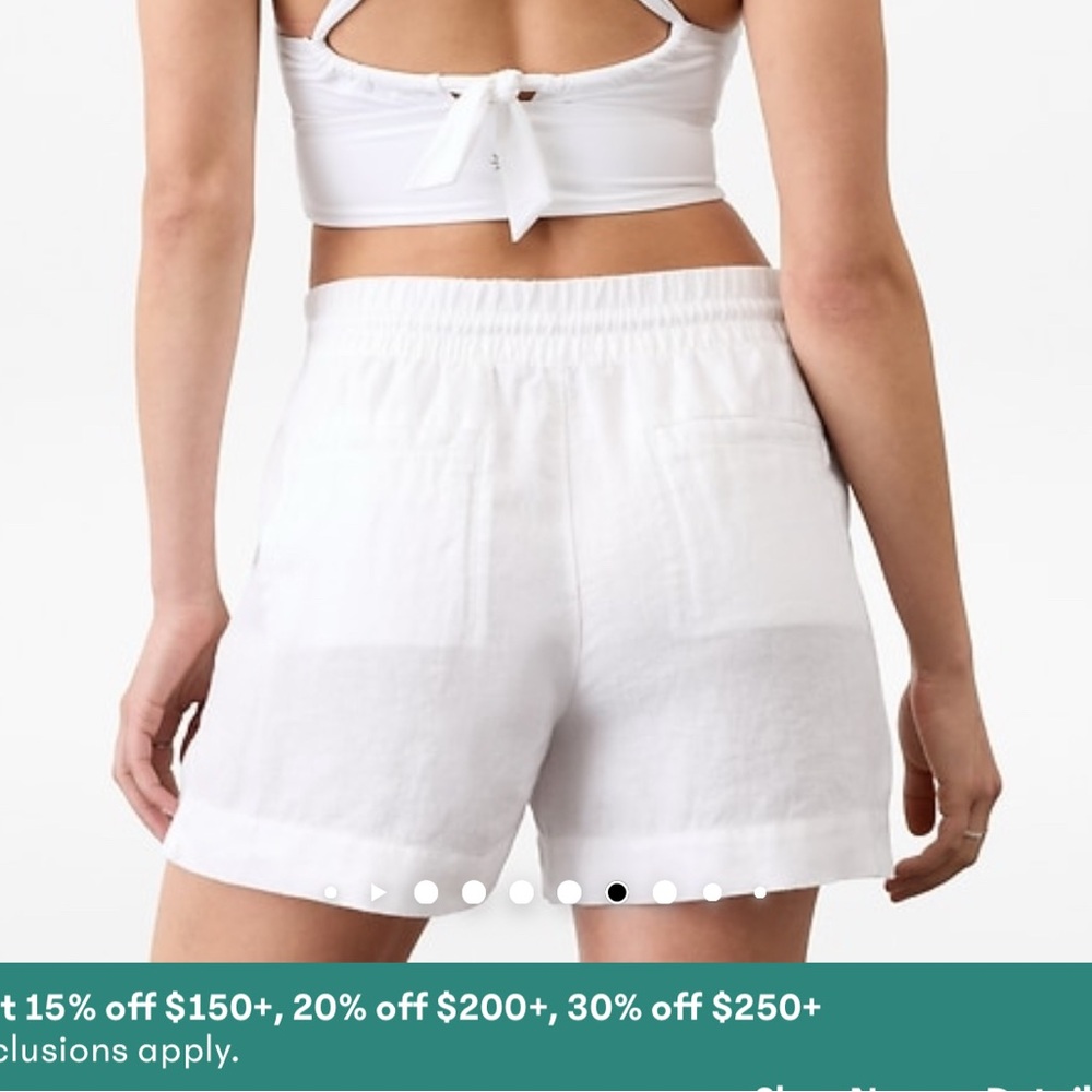 Athleta Linen Shorts - Picture 4 of 5